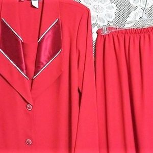 2-pc skirt set Valentine's Large